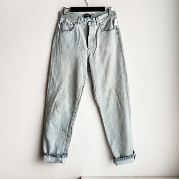 A.P.C. Blue Fairfax Jeans Light wash Distressed 30/31 - Picture 3 of 7